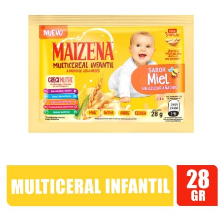 MULTICEREAL INFANTIL MAIZENA X 28GR