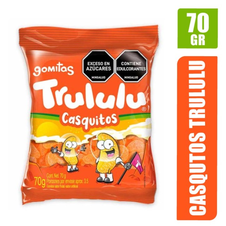 GOMITAS TRULULU CASQUITOS X 70GR