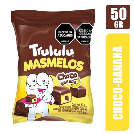 MASMELO TRULULU CHOCOBANANA X 50GR