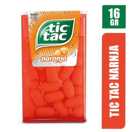 TIC TAC NARANJA X 16GR