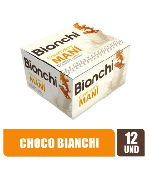 BARRA DE CHOCOCOLATE BLANCO RELLENO BIANCHI X 12UND