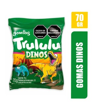 GOMITAS TRULULU DINOS X 70GR