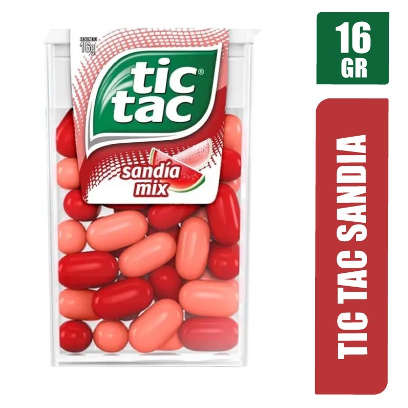 TIC TAC SANDIA MIX X 16GR