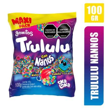 GOMITAS TRULULU CON NANOS X 100GR