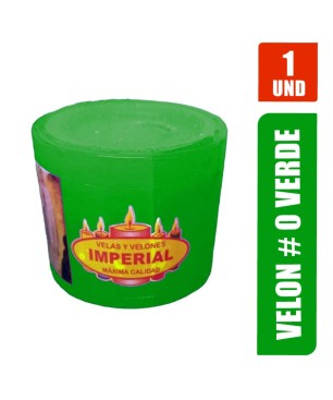 VELON N. 0 VERDE 4CM GRUESO 5CM