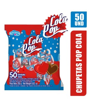 CHUPETAS POP COLA X 50UND