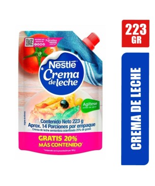 CREMA DE LECHE NESTLE X 223GR