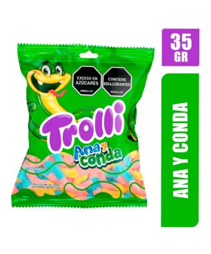 GOMAS ANA Y CONDA MINI TROLLI X 35GR