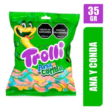 GOMAS ANA Y CONDA MINI TROLLI X 35GR