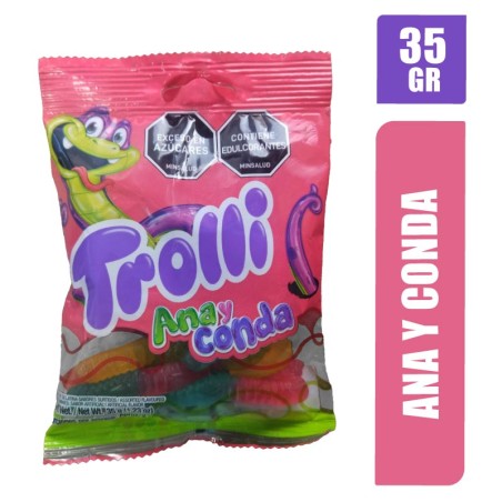 GOMAS ANA Y CONDA DULCE MINI TROLLI X 35GR