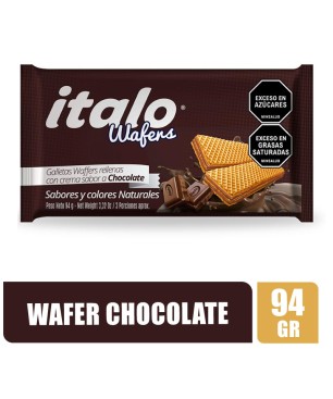 WAFER ITALO CHOCOLATE X 94GR