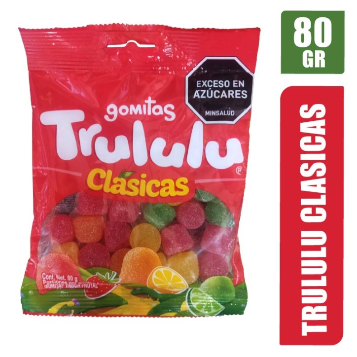GOMITAS TRULULU CLASICAS X 80GR
