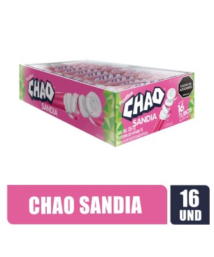 MENTA CHAO PASTILLA SANDIA X 16UND