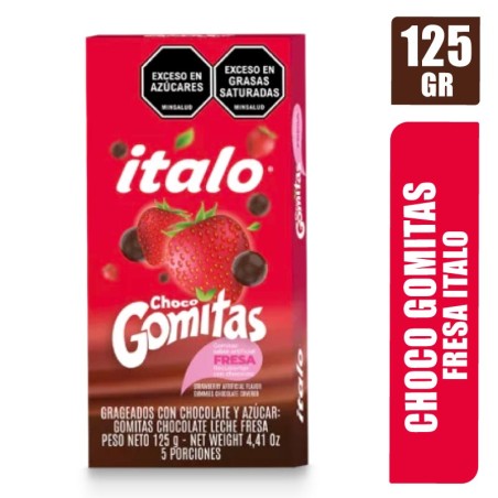 CHOCO GOMITAS ITALOS FRESA X 125GR