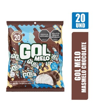 CHOCOLATINA GOL MELO X 20UND