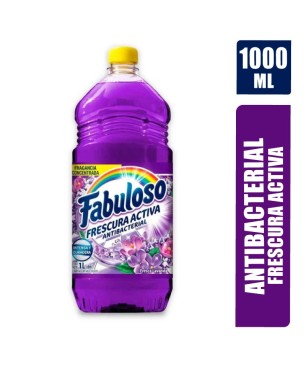 LIMPIADOR FABULOSO ANTIBACTERIAL FRESCURA ACTIVA X 1000 ML