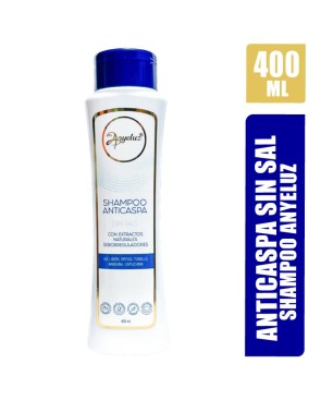 SHAMPOO ANTICASPA ANYELUZ SIN SAL X 400ML
