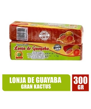 LONJA DE GUAYABA GRAN KACTUS X 300GR