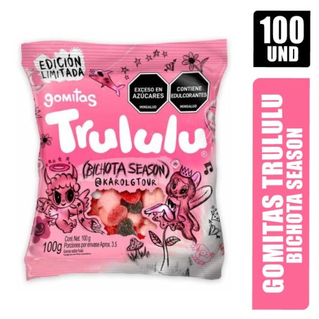 GOMAS TRULULU BICHOTA SEASON X 100GR