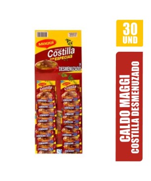 CALDO MAGGI COSTILLA DESMENUZADO X 30UND