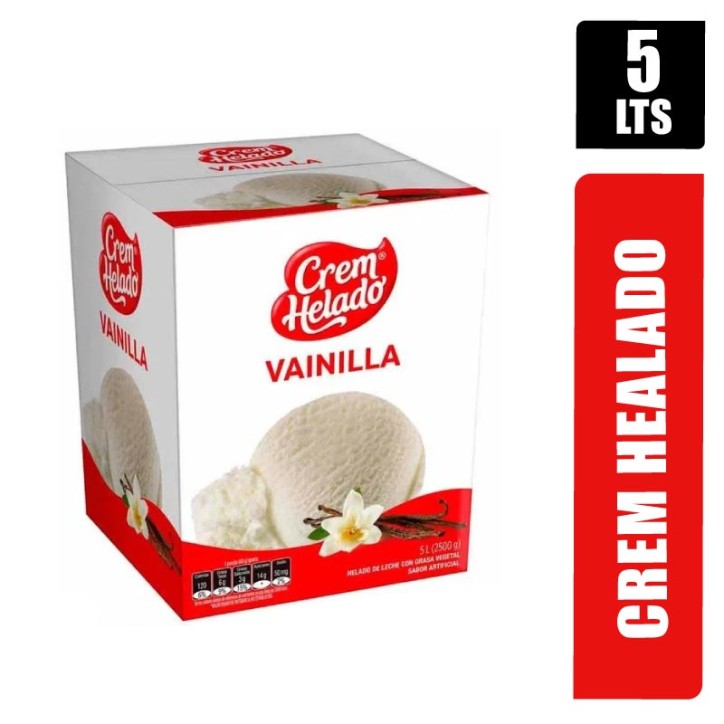 HELADO CREM HELADO X 5LT