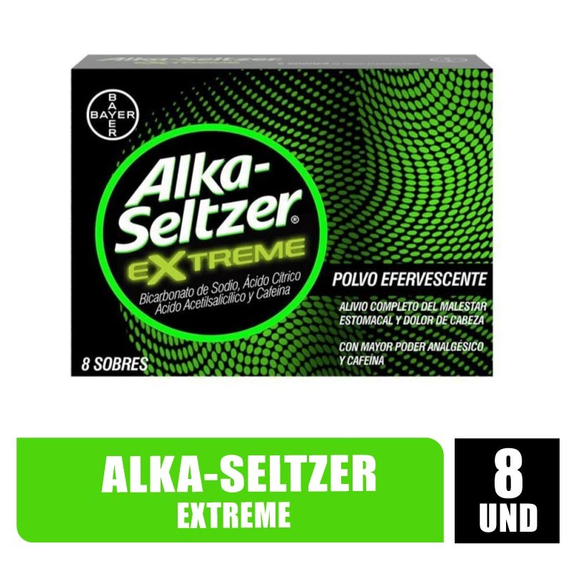 ALKA-SELTZER EXTREME X 8UND