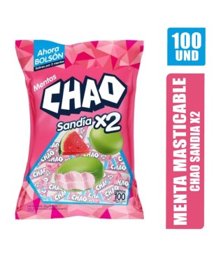 MENTA CHAO X2 SANDIA X 100UND