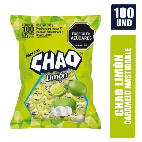 MENTA CHAO LIMON X 100UND