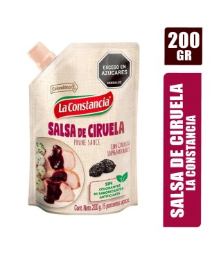 SALSA DE CIRUELA LA CONSTANCIA X 200GR