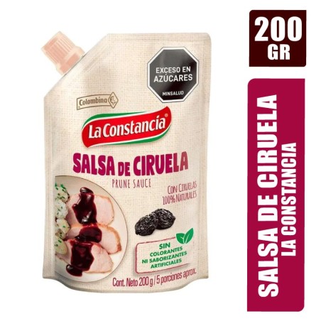 SALSA DE CIRUELA LA CONSTANCIA X 200GR