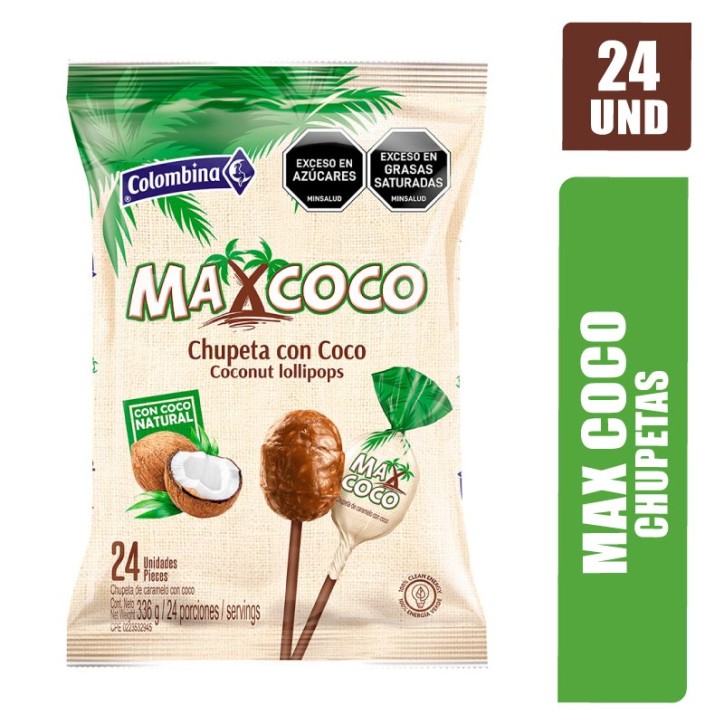 BOMBON MAX COCO X 24UND