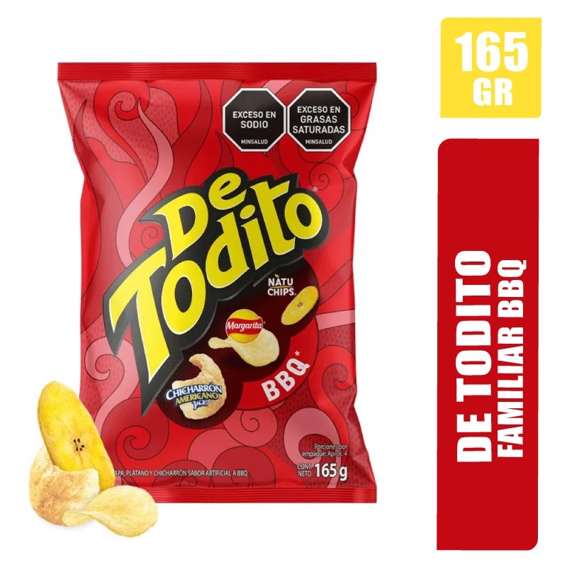 DETODITO BBQ FAMILIAR X 165GR
