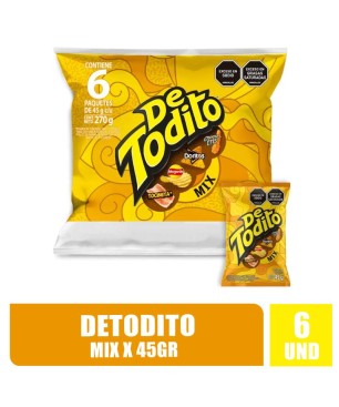 DETODITO MIX 45GR X 6UND