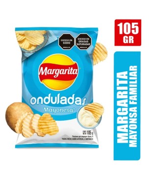 MARGARITA FAMILIAR ONDULADA MAYONESA X 105GR