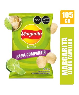PAPA MARGARITA NATURAL FAMILIAR LIMÓN X 105GR