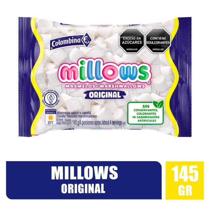 MASMELOS MILLOWS ORIGINAL X 145GR