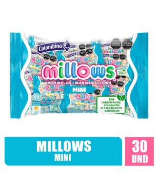 MASMELOS MILLOWS MINI X 30UND