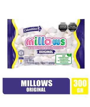MASMELOS MILLOWS ORIGINAL BLANCO X 300GR