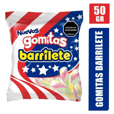 GOMITAS BARRILETE X 50GR