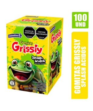 GOMAS GRISSLY SPLASH CAJA X 100UND