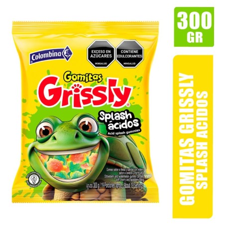 GOMAS GRISSLY SPLASH BOLSA X 300GR