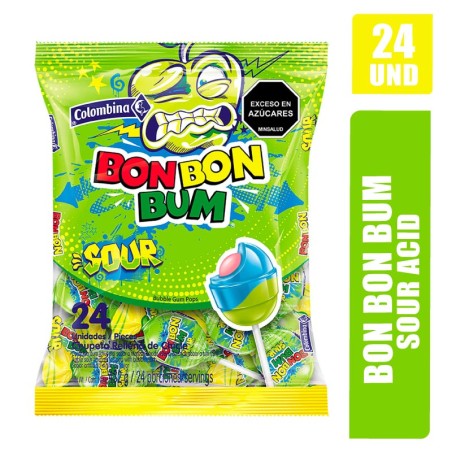 BON BON BUM SOUR X 24 UND