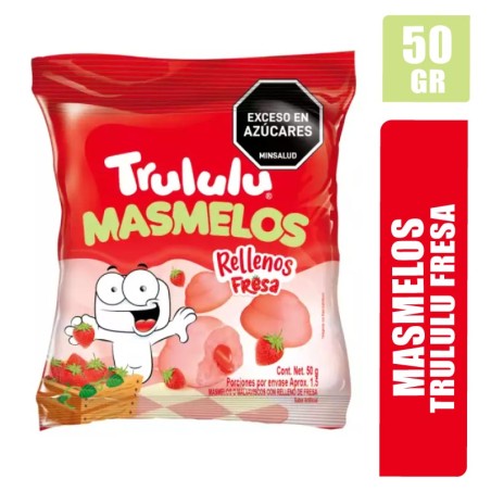 MASMELO TRULULU RELLENOS DE FRESA X 50GR