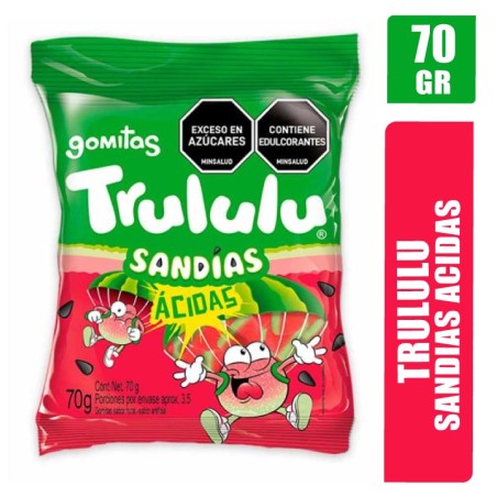 GOMITAS TRULULU SANDIA ACIDAS X 70GR
