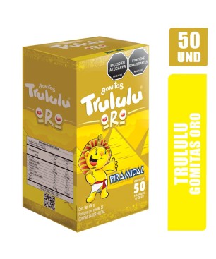 GOMAS TRULULU OSOS PIRAMIDAL X 50UND
