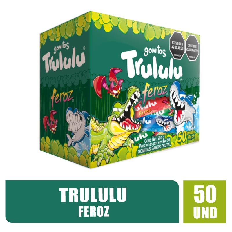 GOMAS TRULULU FEROZ X 50UND