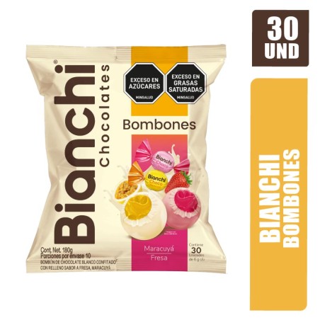 BIANCHI CHOCO BOMBONES SURTIDO X 30UND
