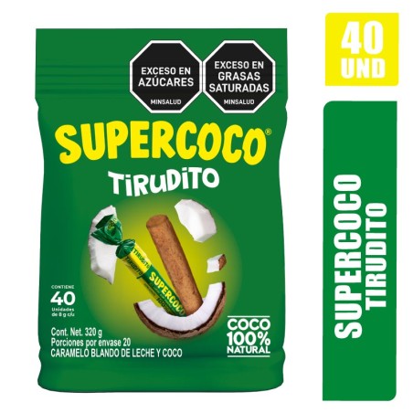 TIRUDITO SUPER COCO X 40UND