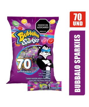 BUBBALOO SPARKIES LINEA X 70UND