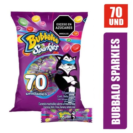 BUBBALOO SPARKIES LINEA X 70UND
